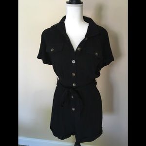 ‼️Black shorts Romper‼️